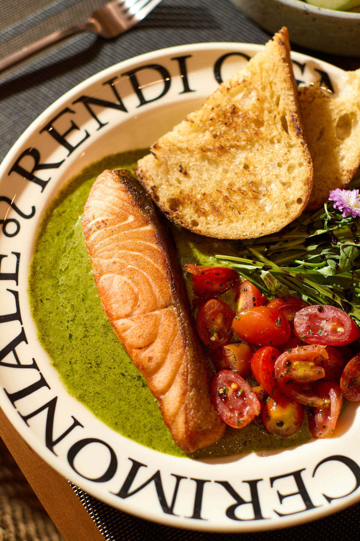 A healthy plate from The Coach House